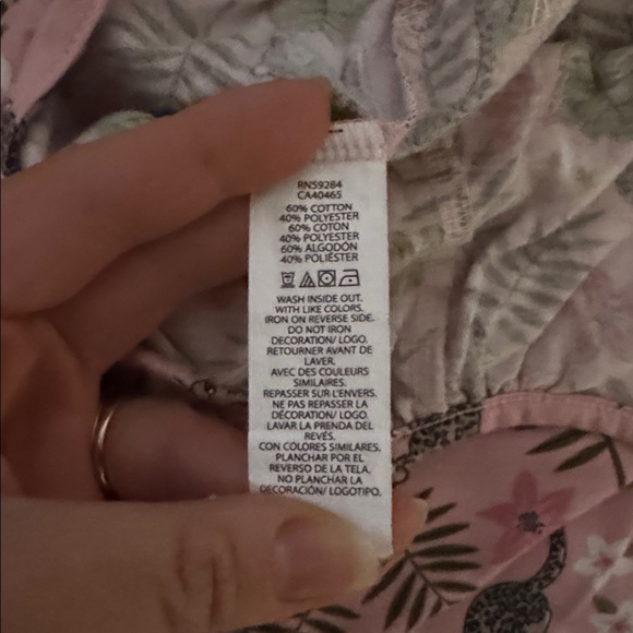 The Children's Place Pink and Black Kids One Pieces - Picture 9 of 15